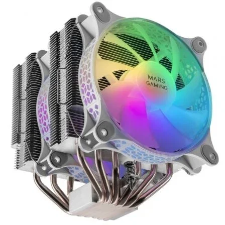 Mars Gaming MCPU-XTW Ventilador para CPU con Disipador de Calor 12cm Blanco